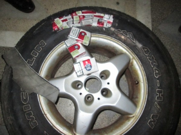 contrabanda in cauciuc