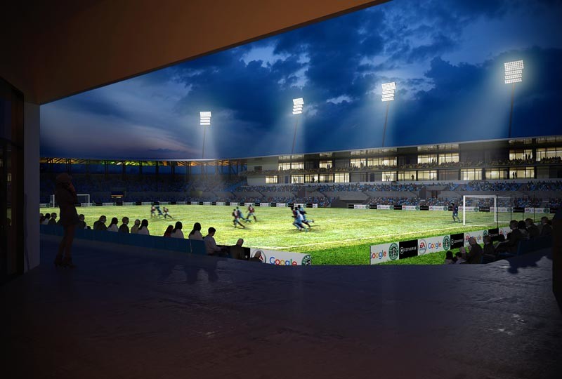 Așa ar putea arăta Stadionul Olimpia