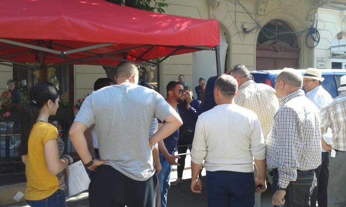scandal comercianti si angajații Primăriei Satu Mare