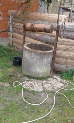 Câine SALVAT dintr-o FÂNTÂNĂ de pompierii sătmăreni fântână