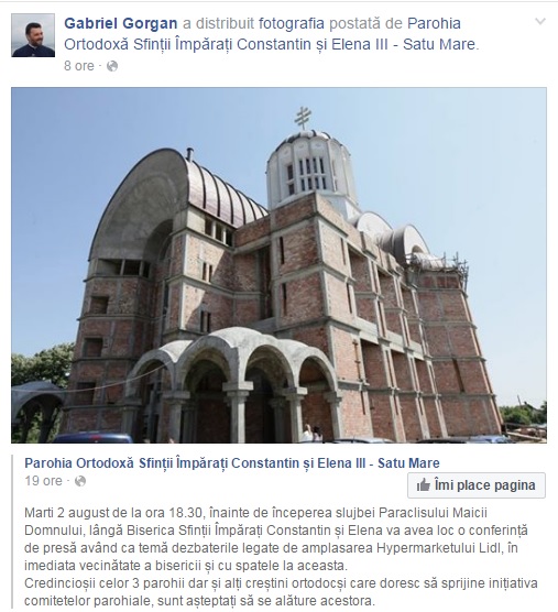 Biserica Sfinții Împărați Constantin și Elena Satu Mare