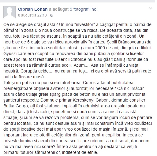 ciprian lohan
