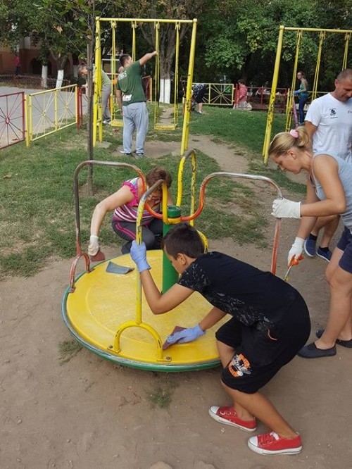 Cu mic cu mare...așa se face și se învață voluntariatul!