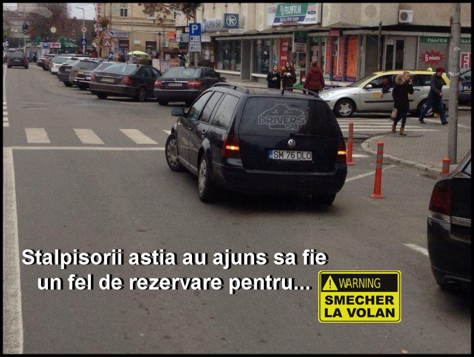 parcare ilegala in satu mare