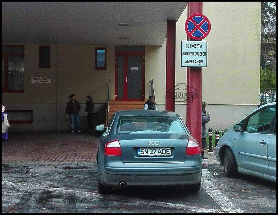 parcare ilegala in satu mare