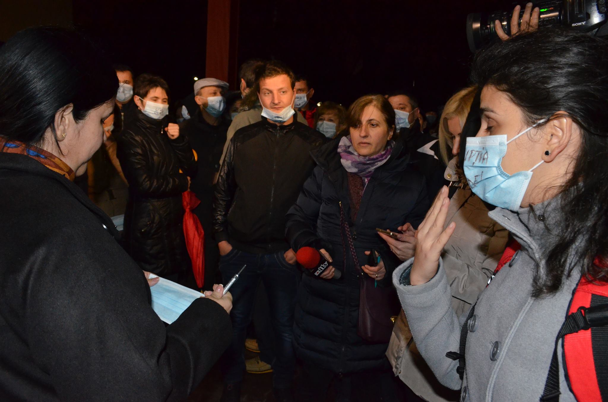 protest spitalul judetean satu mare