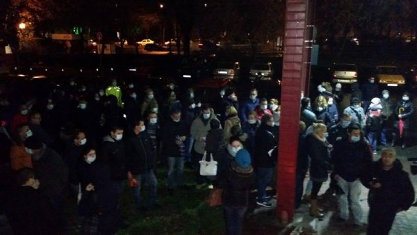 Primul protest la Spitalul Județean Satu Mare