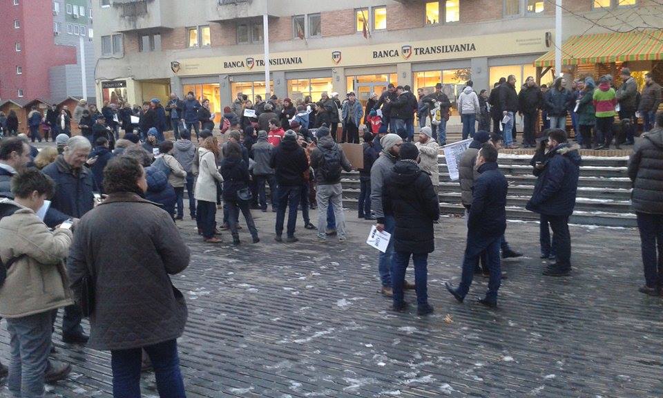 Protest la Satu Mare 1