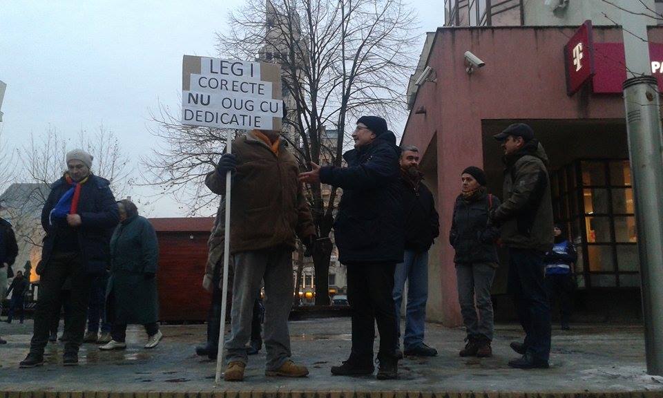 Protest la Satu Mare 3