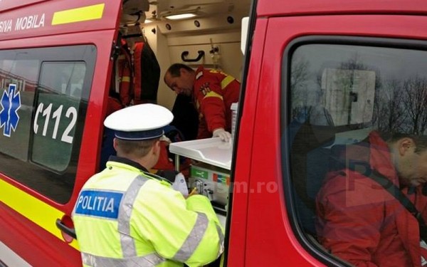 Accident în municipiul Satu Mare PIETON lovit de un TAXIMETRU FOTO VIDEO