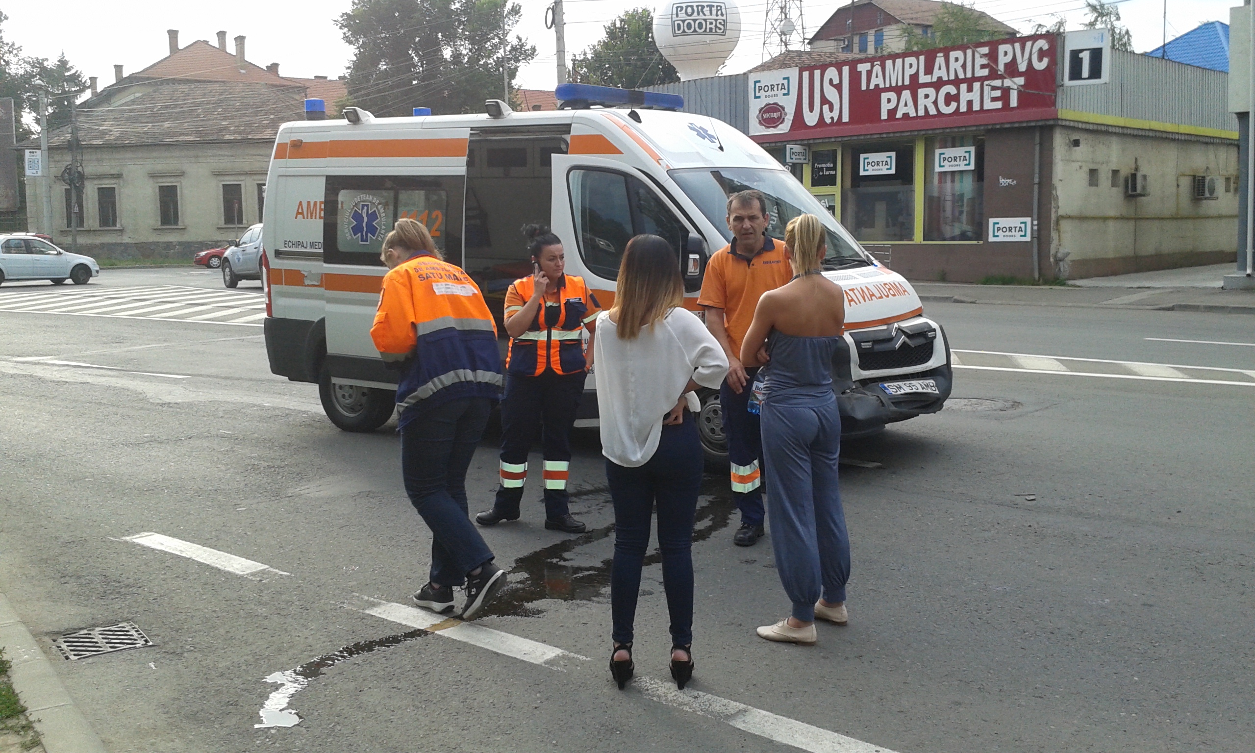 În sfârșit! Șofer lăsat fără permis pentru că nu a acordat prioritate Ambulanței