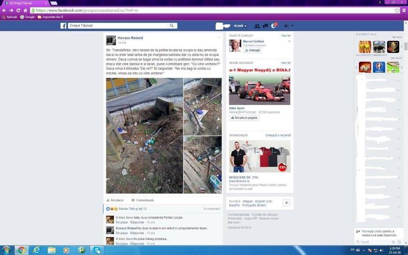 Amendat pentru postarea de pe Facebook