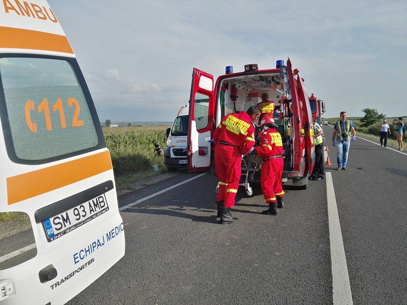 Accident RUTIER comis de un TÂNĂR! Două FEMEI au ajuns la Spital