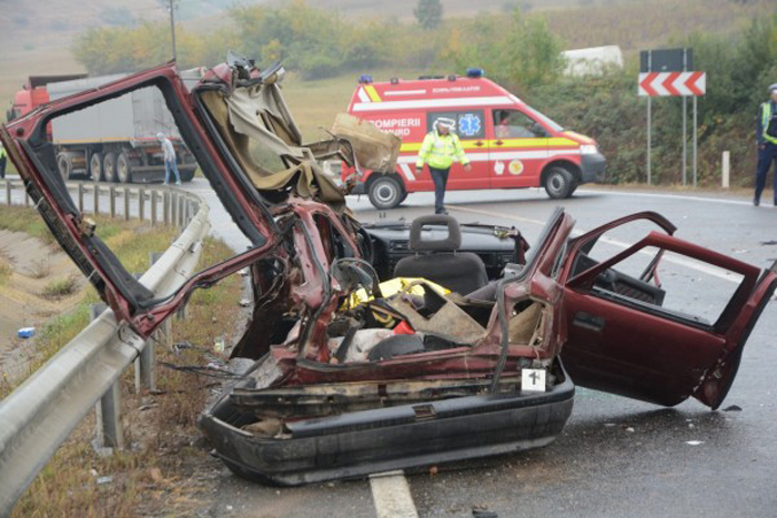 Accident cu DOI MORȚI și RĂNIȚI! DN 19, între Satu Mare și Oradea, este BLOCAT