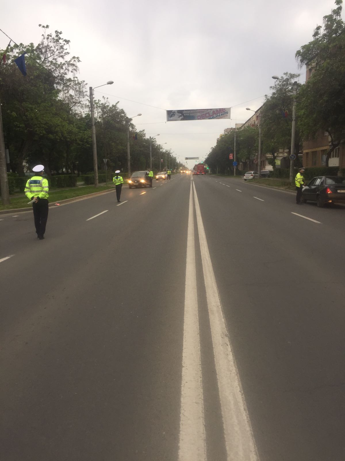 FOTOGALERIE. Razii de amploare ale Poliției Rutiere în tot județul Satu Mare