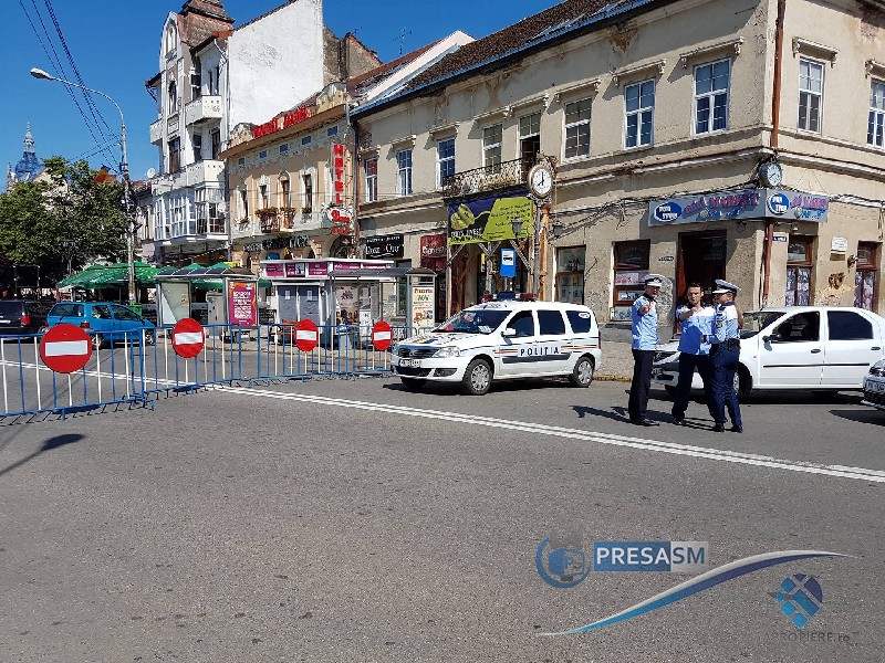 Zona centrală a Sătmarului, închisă parțial mâine de ”Ziua Maghiarilor”