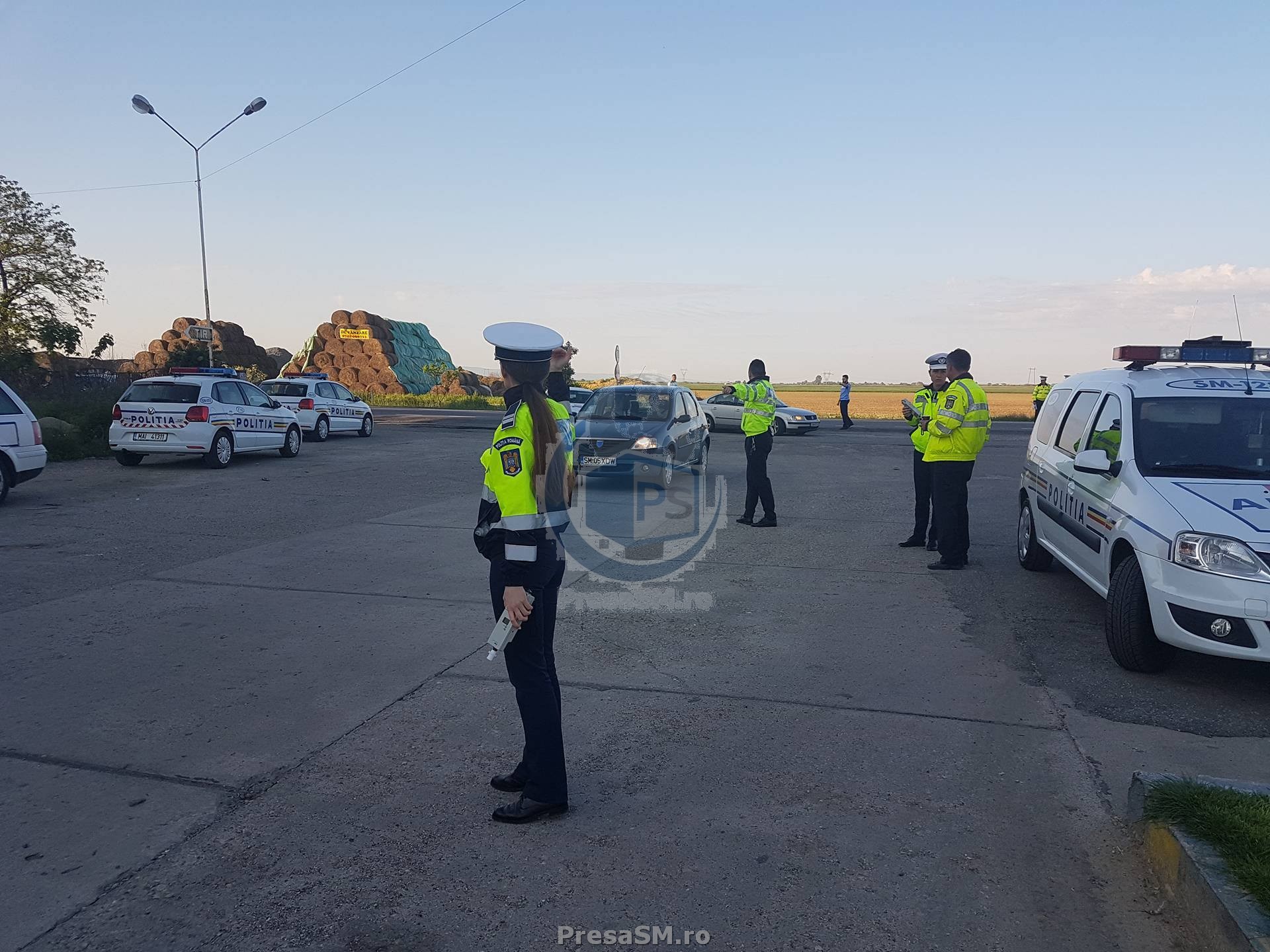 Filtre masive pe DN 19. Polițiștii sătmăreni și bihoreni au făcut ordine pe șosele