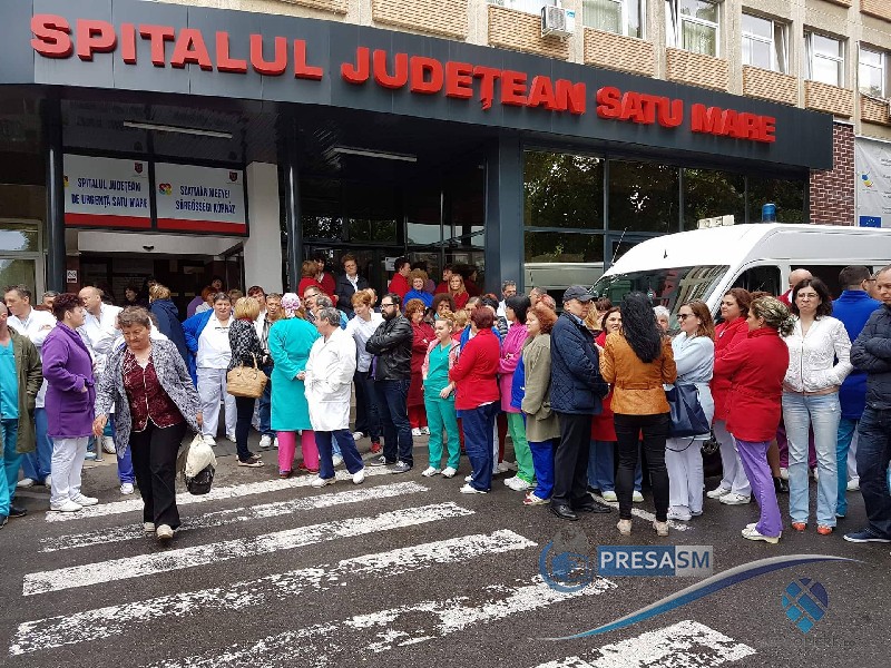 O secție vitală a Spitalului Județean Satu Mare, aproape de colaps. Medicii vor să demisioneze