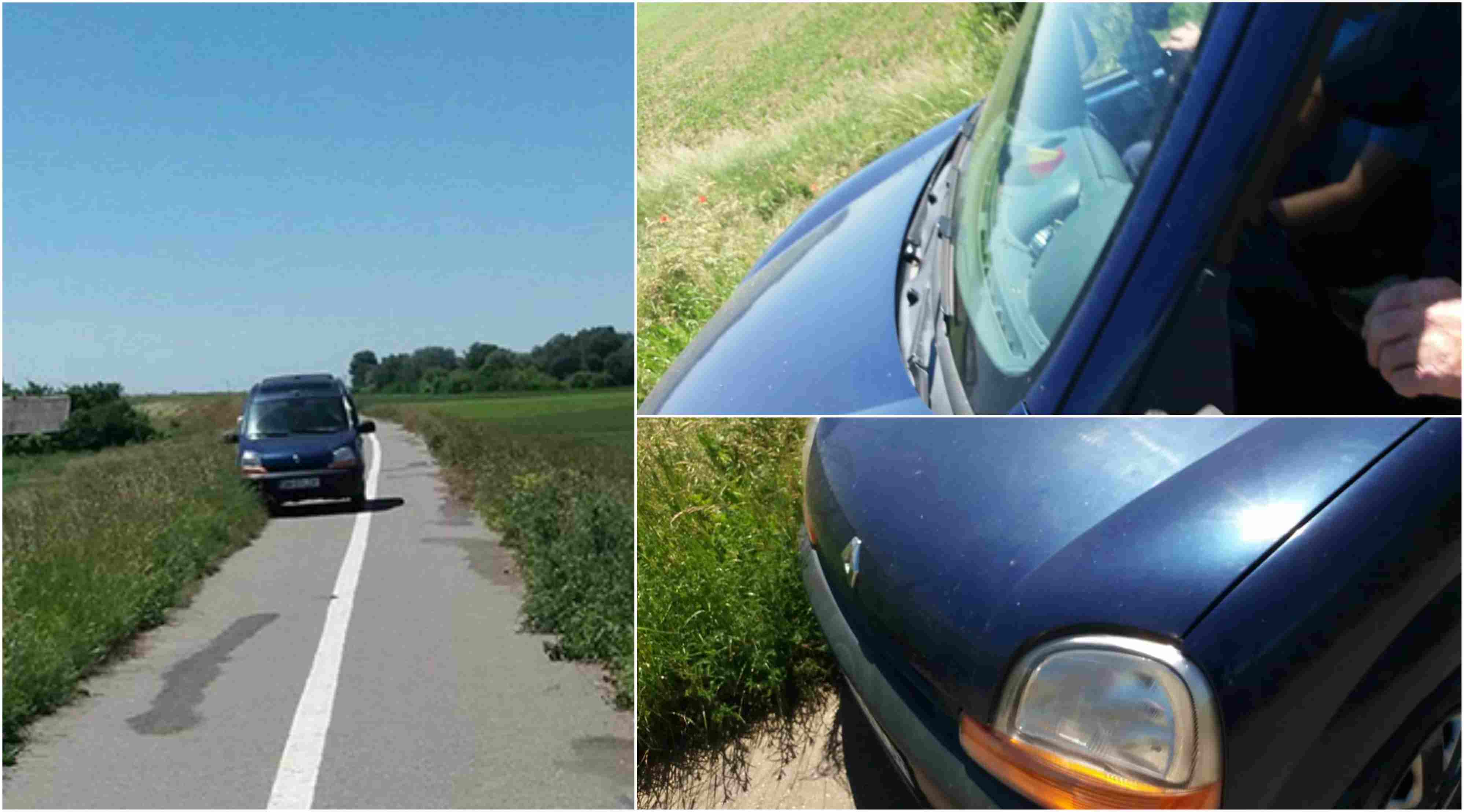 FOTO. Sătmărean agresat de doi indivizi, în plină zi, după ce le-a cerut să respecte legea