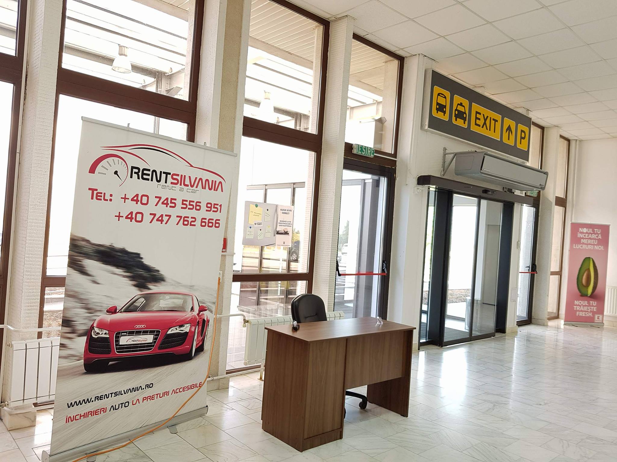 Rentsilvania şi-a dechis un birou la Aeroportul Internaţional Satu Mare