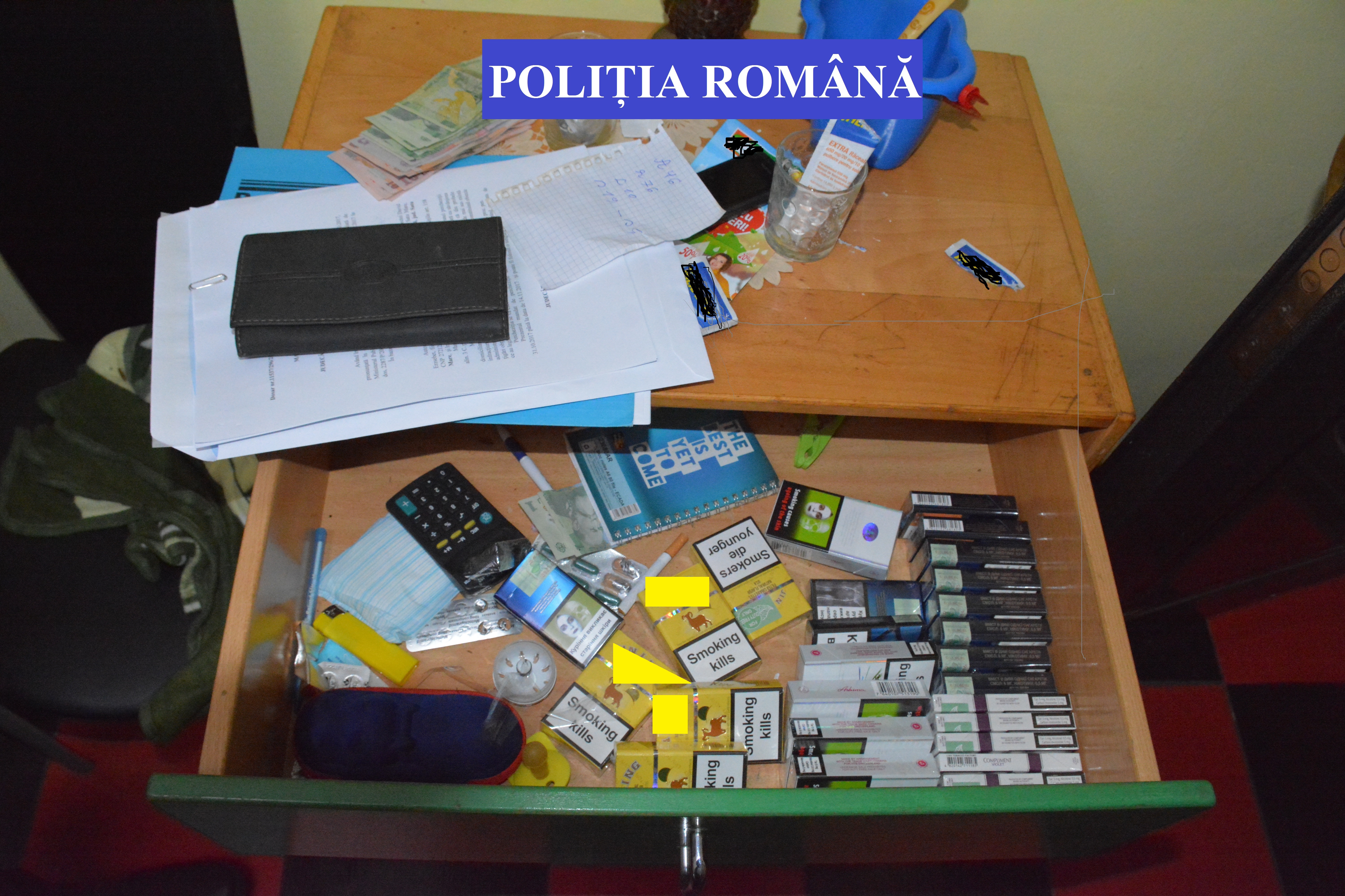 FOTO. Lideri ai contrabandiștilor din Piața Someș, reținuți de polițiști