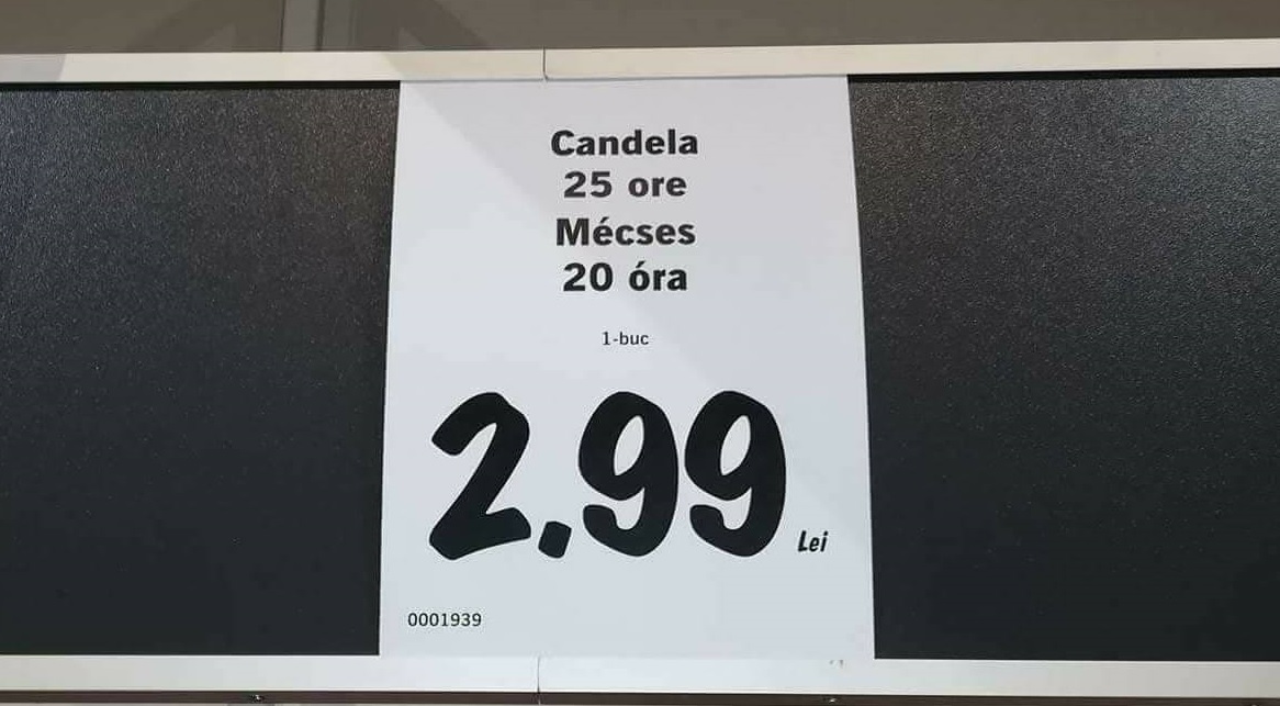 FOTO. La Satu Mare, candela arde 25 de ore pentru români și 20 pentru maghiari