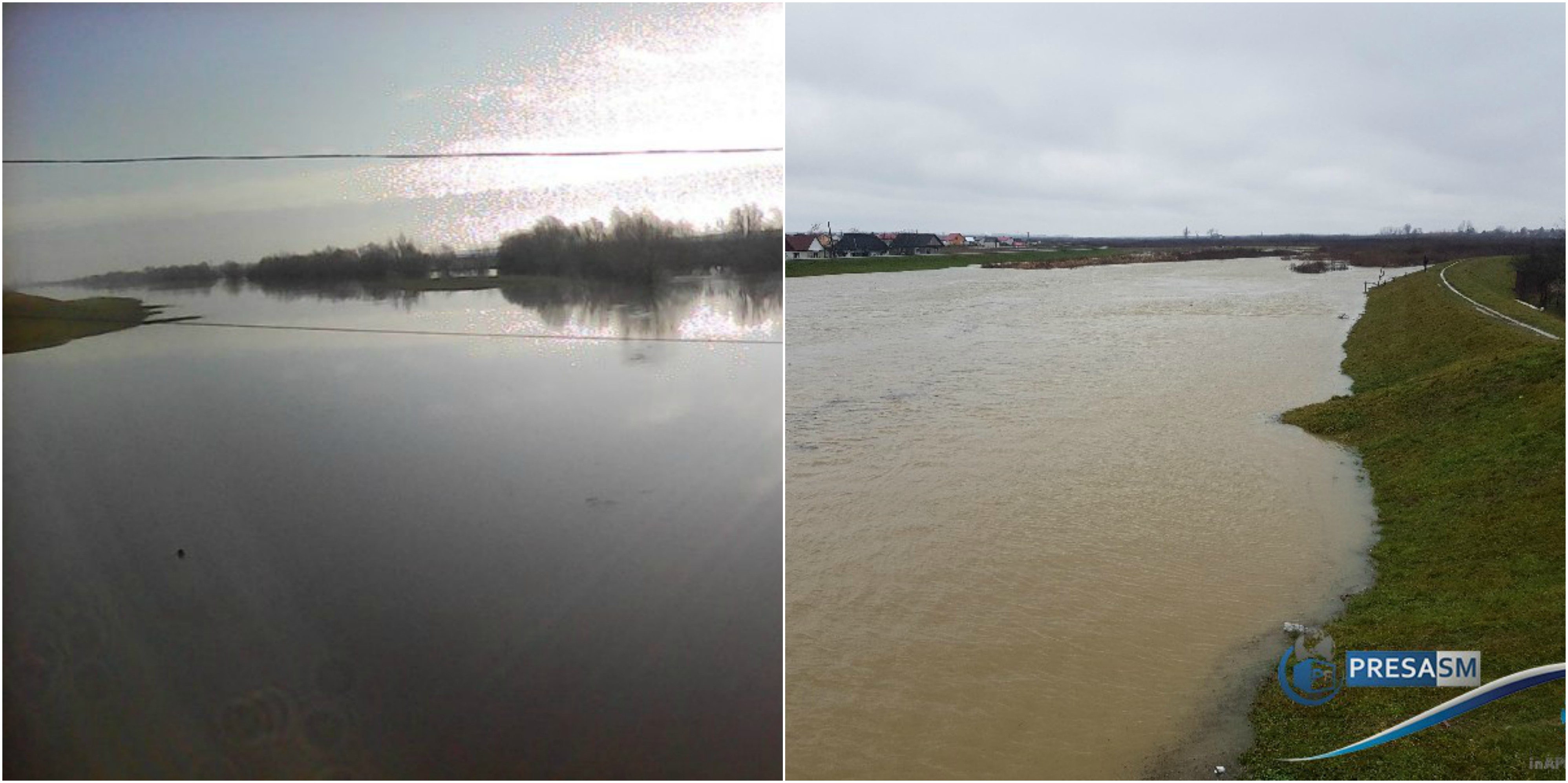 Cod galben de ploi însemnate cantitativ în Satu Mare. Pericol de inundații!