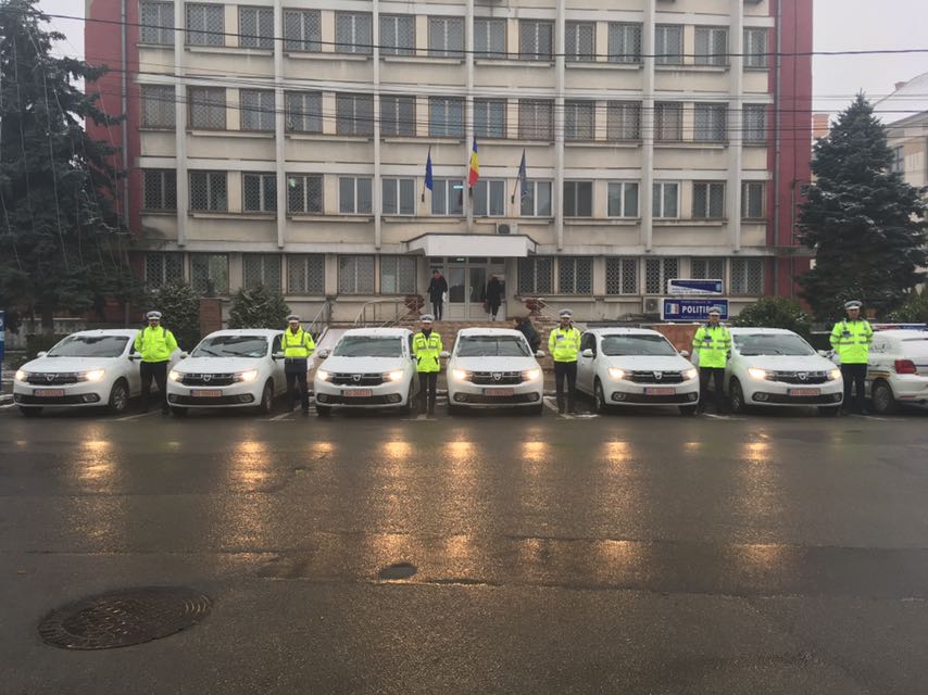 FOTO. Poliția Satu Mare a primit mașini noi: va ieși mai mult pe șosele?!