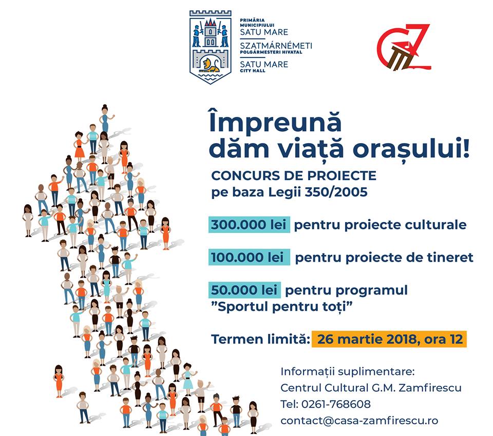 Noi proiecte cu finanțări nerambursabile pentru Cultură, Tineret și Sport