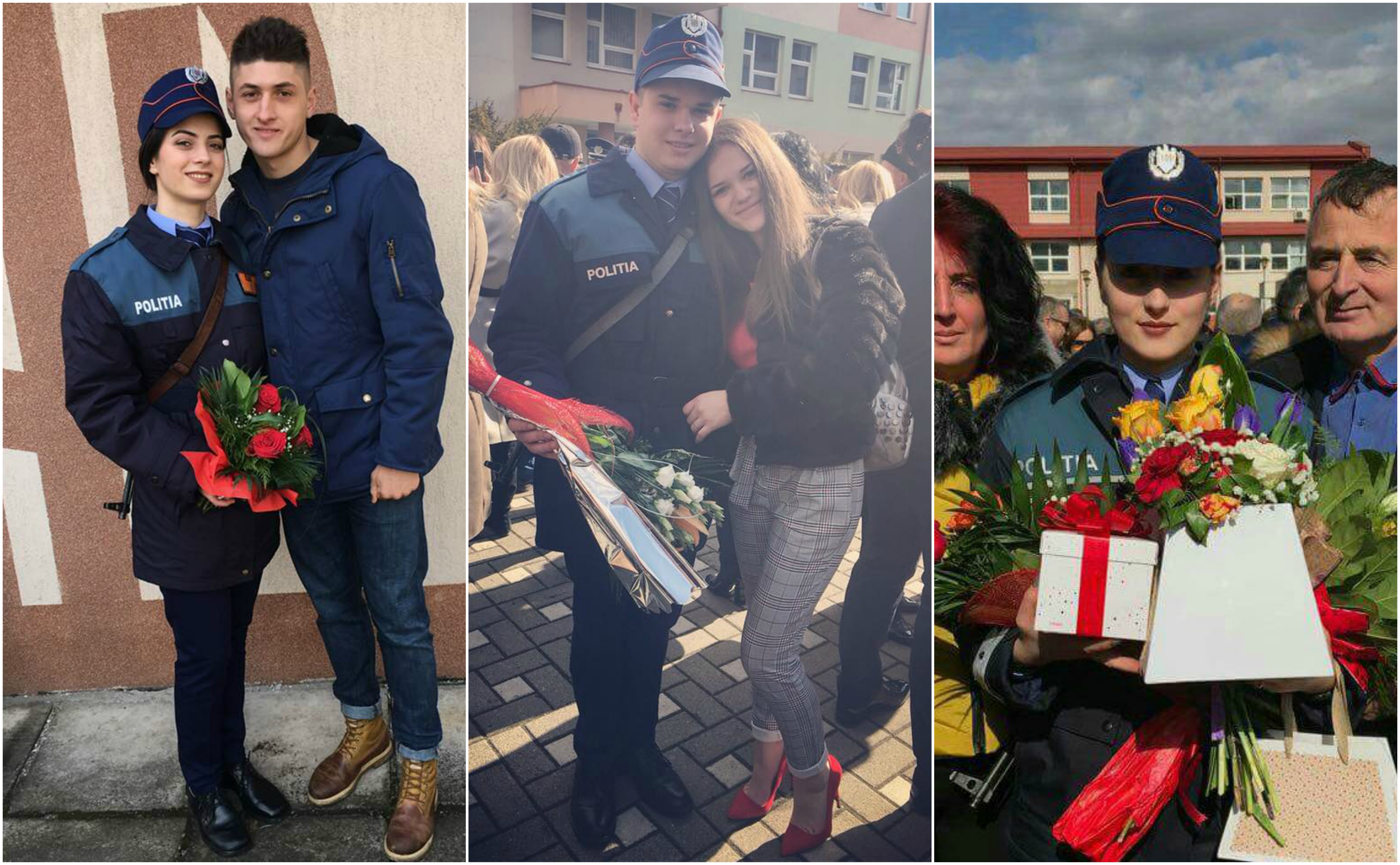 FOTO. Ei sunt cei 11 viitori polițiști din Satu Mare! Au depus jurământul la Școala de Poliție