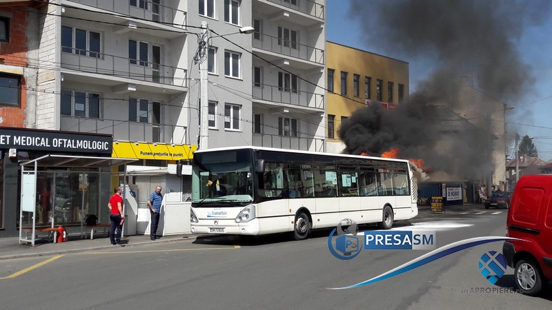 FOTO/VIDEO. Anchetă la Transurban. Pericol la mai multe autobuze. Se știe cauza incendiilor