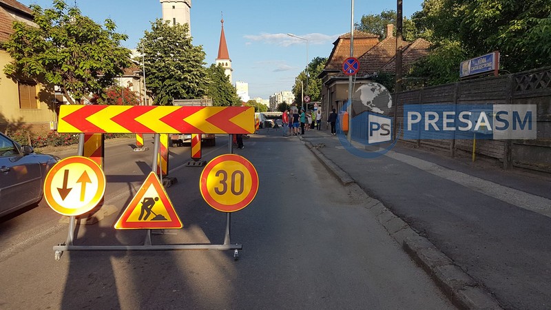 Atenție, șoferi! Se anunță închiderea parțială a bulevardului Goga din Satu Mare