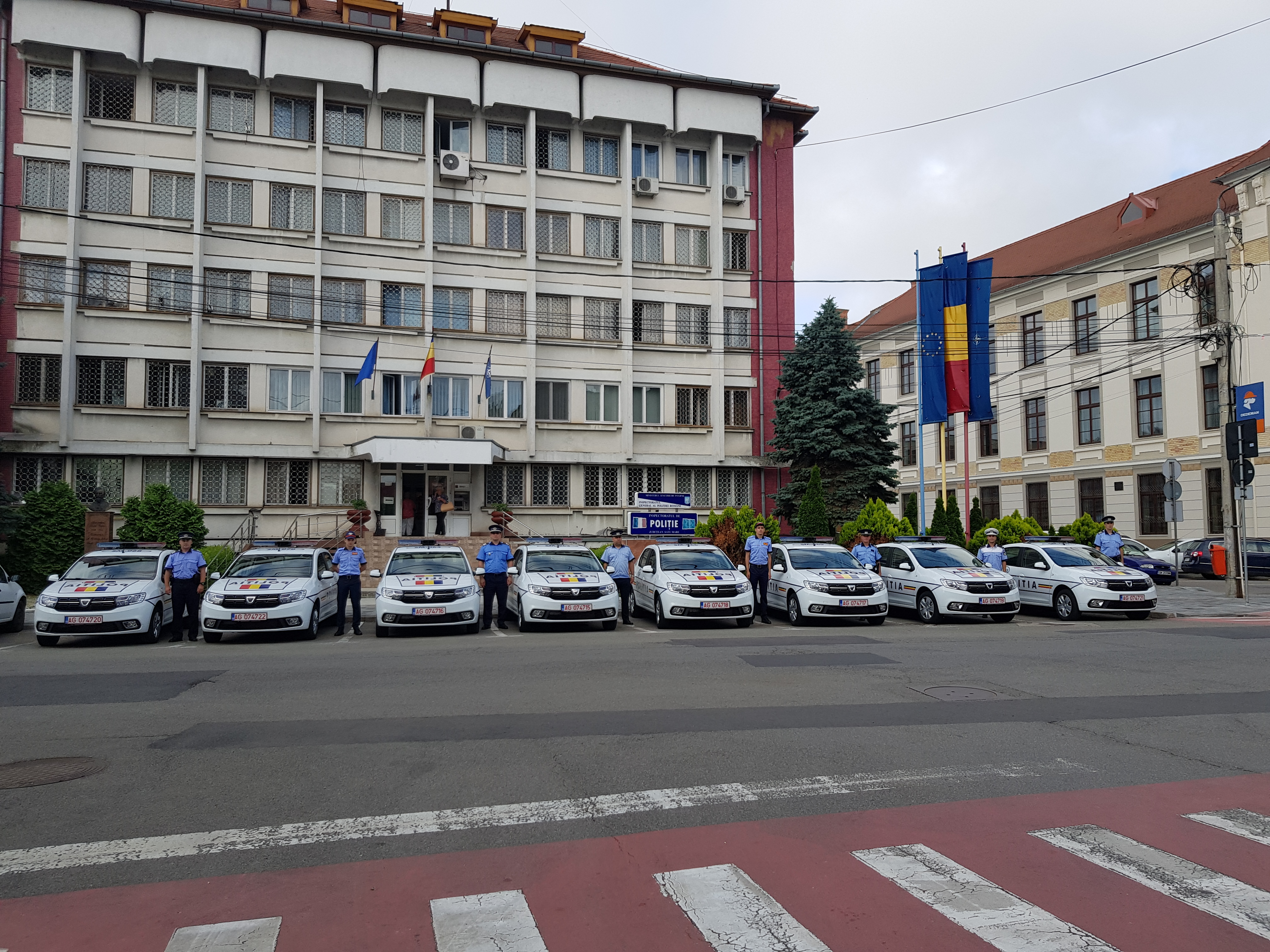 OFICIAL: Cinci cazuri de COVID la Inspectoratul Județean de Poliție Satu Mare