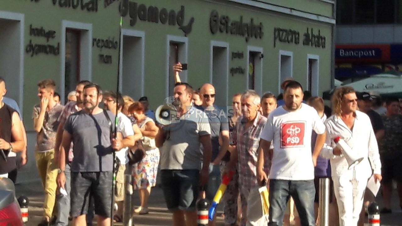 Protest, duminică, la Satu Mare. Se cere...dizolvarea Parlamentului