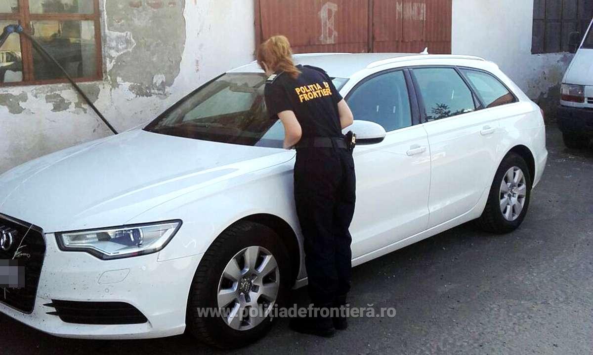 Autoturism, de zeci de mii de euro, confiscat la Petea! Șoferul s-a ales cu dosar penal