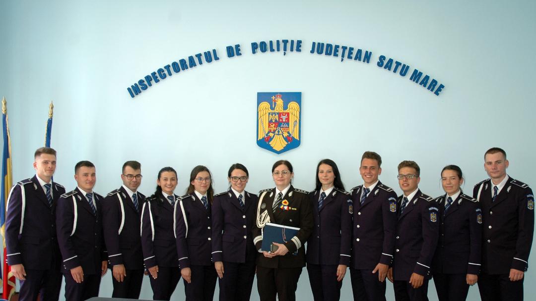 FOTO. Statul a trimis zeci de noi polițiști în județul Satu Mare