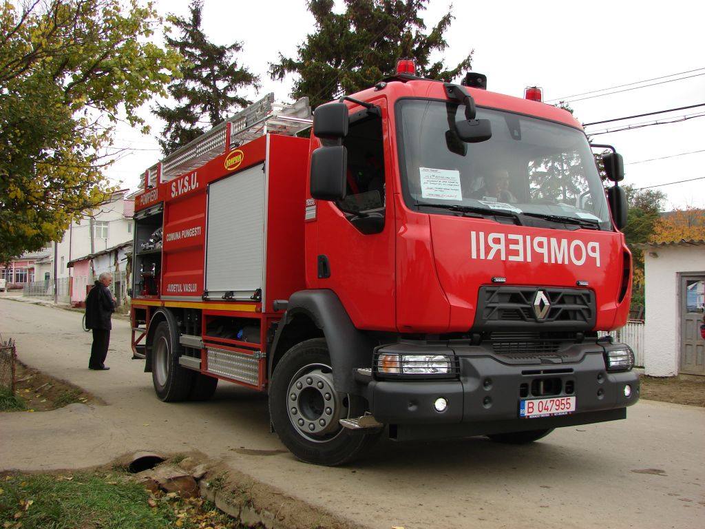 Comuna din județ care și-a făcut propria stație de pompieri. A luat și o autospeciale!
