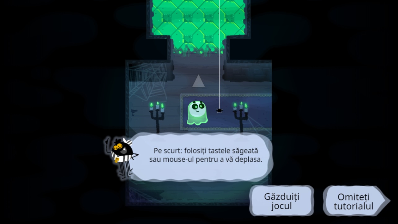 SURPRIZA Google de Halloween: Un joc pentru amatorii de stafii