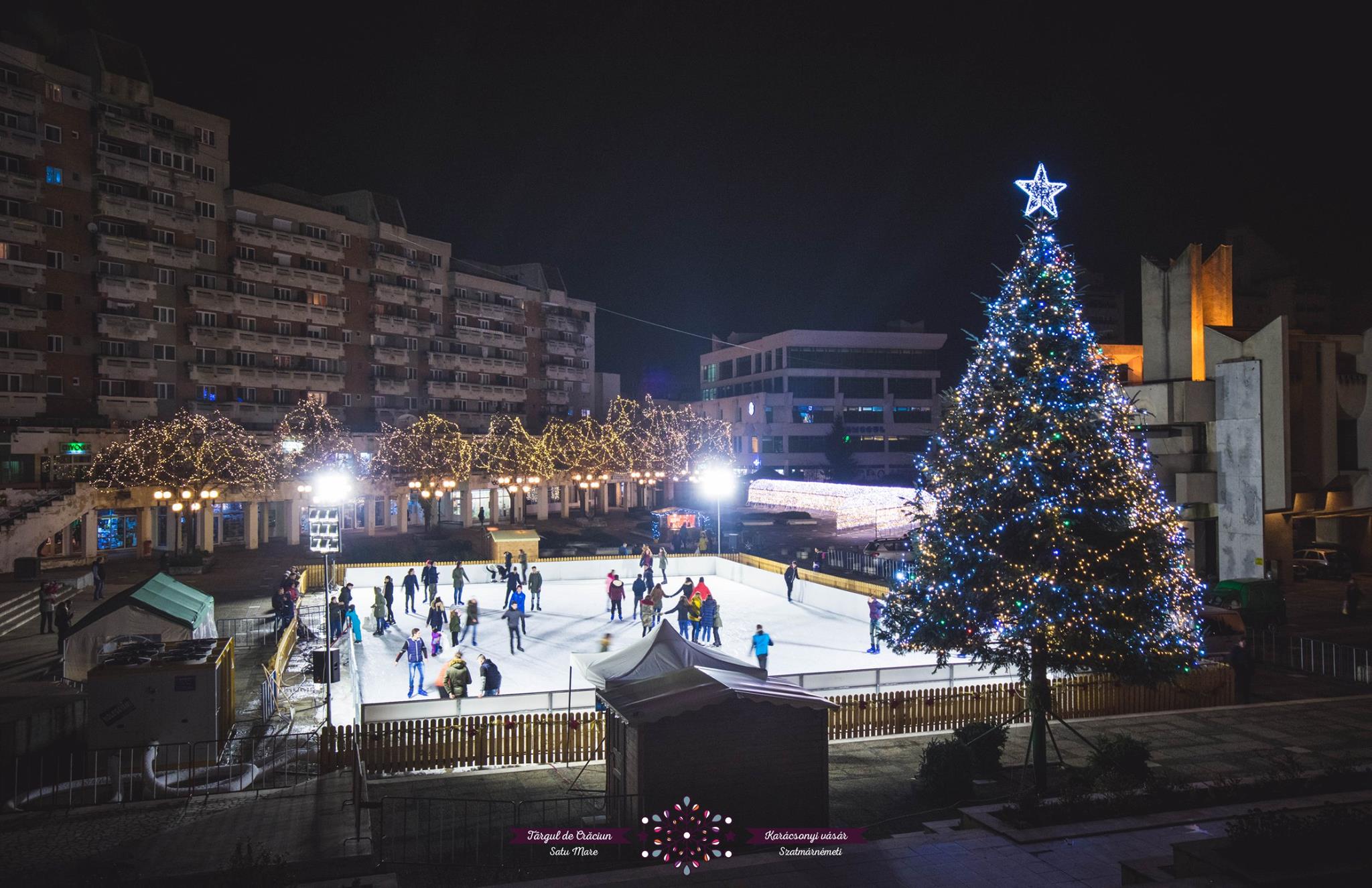 Se deschide patinoarul de la Satu Mare. Va fi cel mai spectaculos de până acum!