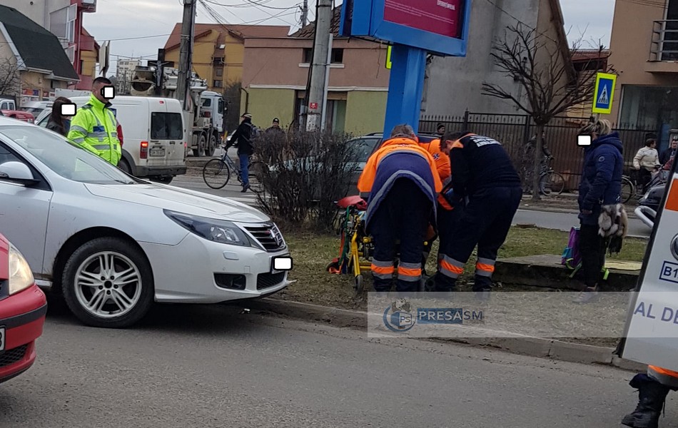 FOTOGALERIE. Concluzia polițiștilor în cazul familiei lovite de mașină în Satu Mare