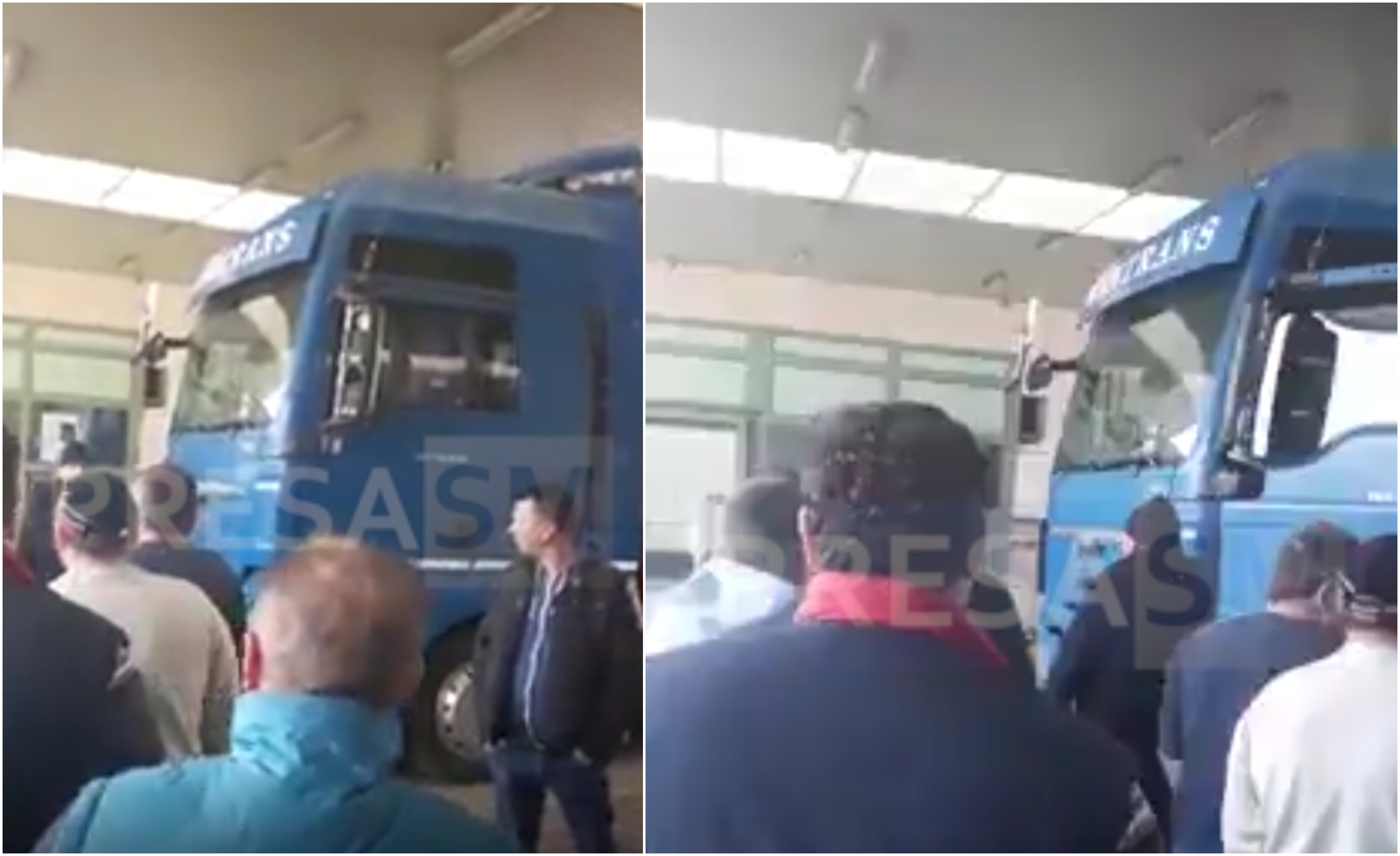 VIDEO. Șoferii se pregătesc de proteste în PTF Petea! Acuză excesul Poliției Ungare