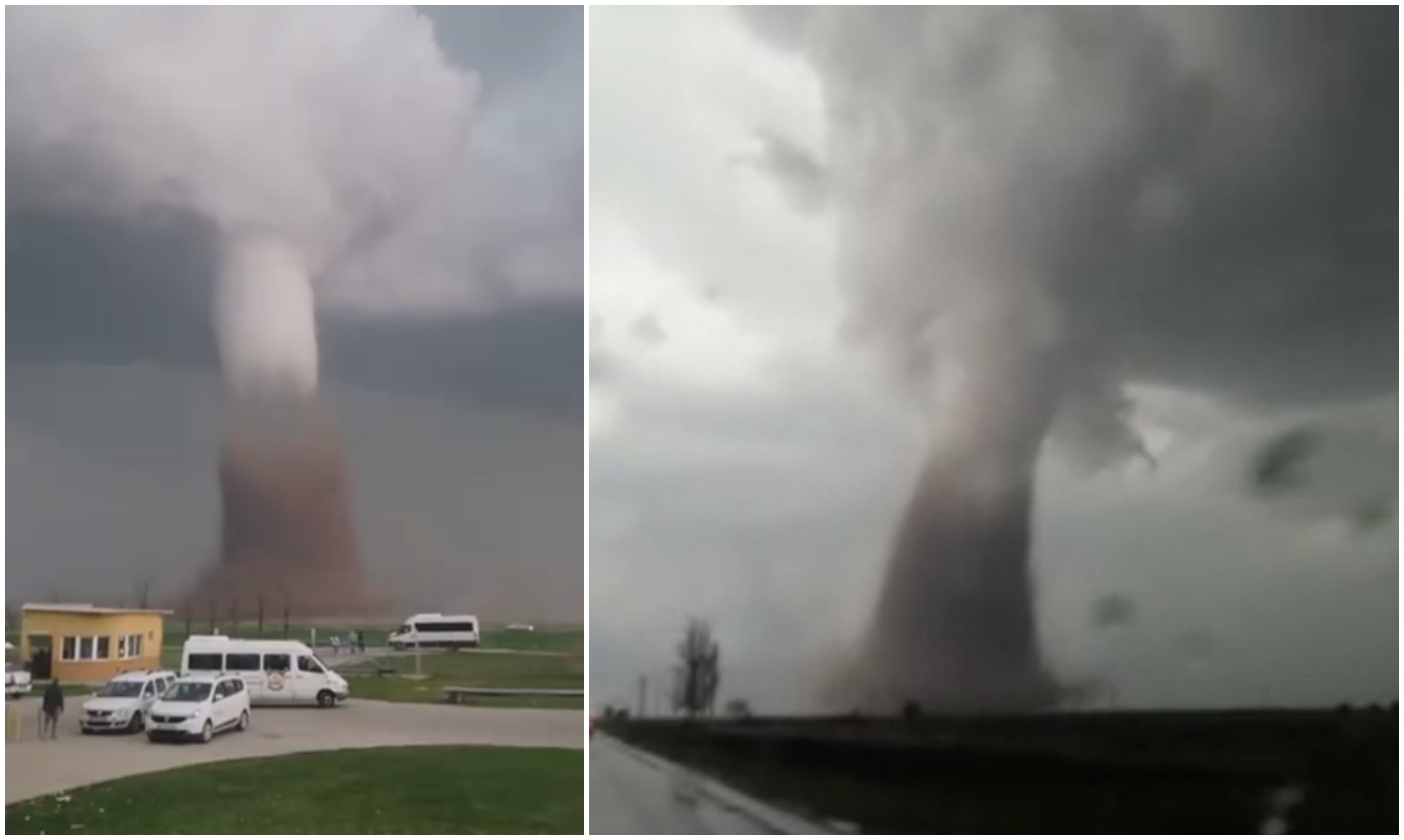 ANM emite prima avertizare de Cod roșu. Posibile tornade în zona de sud a țării