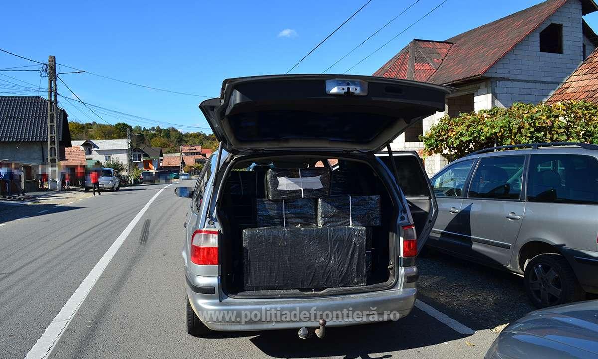 FOTOGALERIE. Șofer reținut cu focuri de armă. Se deplasa spre județul Satu Mare
