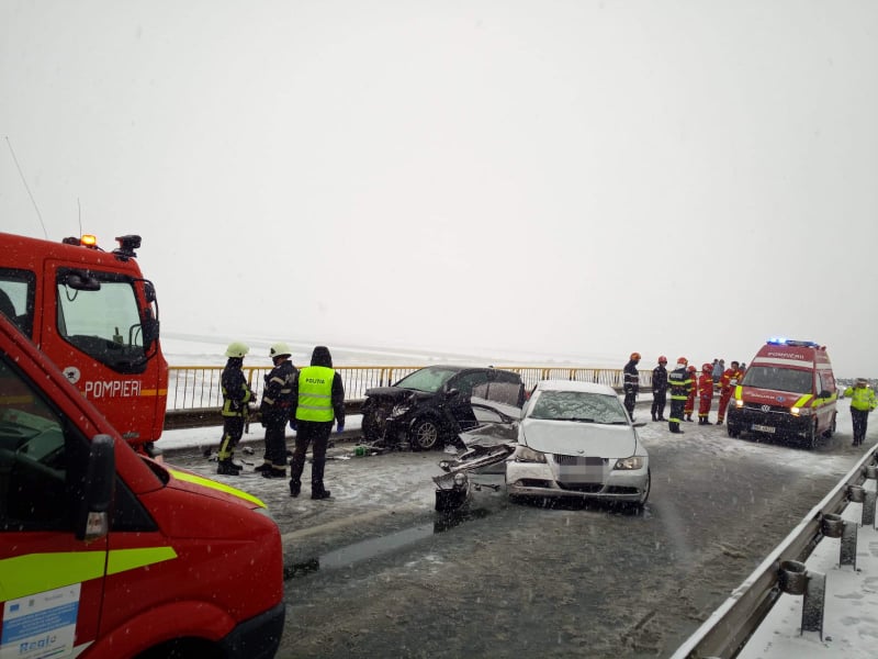 FOTO. Ce spun polițiștii despre accidentul din Moftin