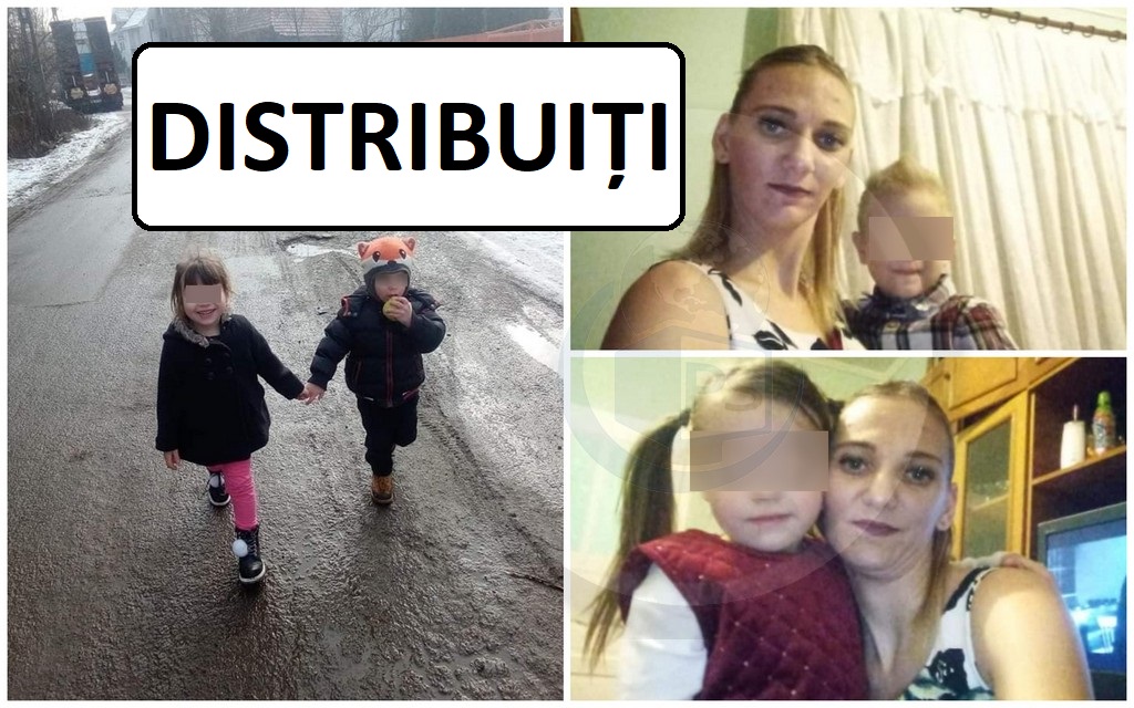 FOTO. Cine este mămica din județul Satu Mare, care a dispărut alături de copilași