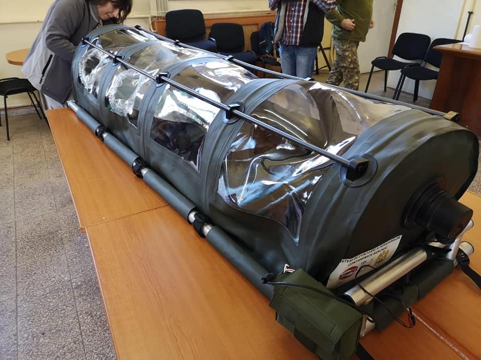 FOTO. SUCCES. Armata Română a dezvoltat o nouă izoletă anti-COVID19
