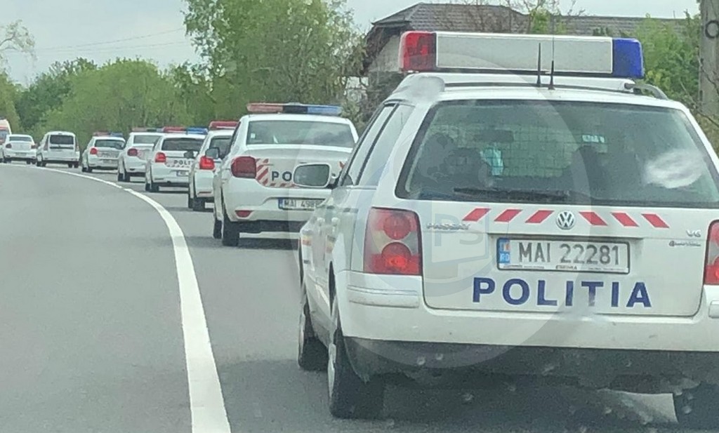 Elev drogat, a furat o mașină și a fost urmărit de Poliție prin județ, zeci de km