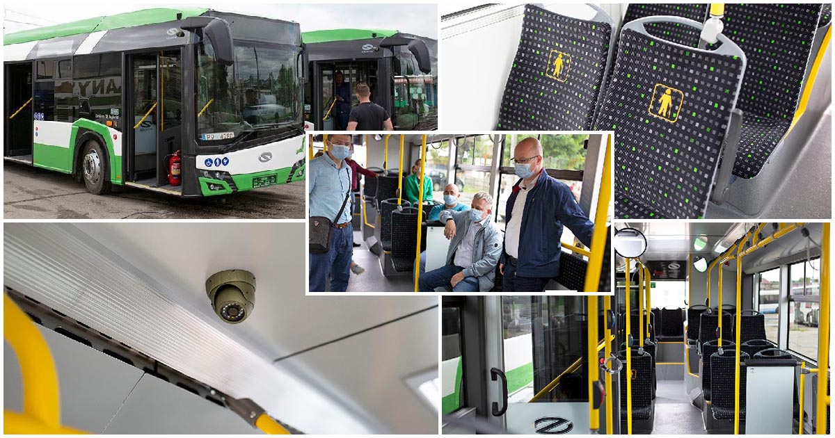 FOTOGALERIE. Primele autobuze hibrid au ajuns la Satu Mare! Transurban le pune în circulație