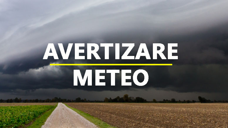 AVERTIZARE. Urmează patru zile cu ploi torențiale, vijelii și grindină
