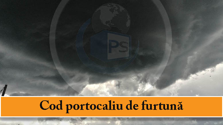 Cod Portocaliu de fenomene imediate la Satu Mare. Lista localităților aflate sub avertizare